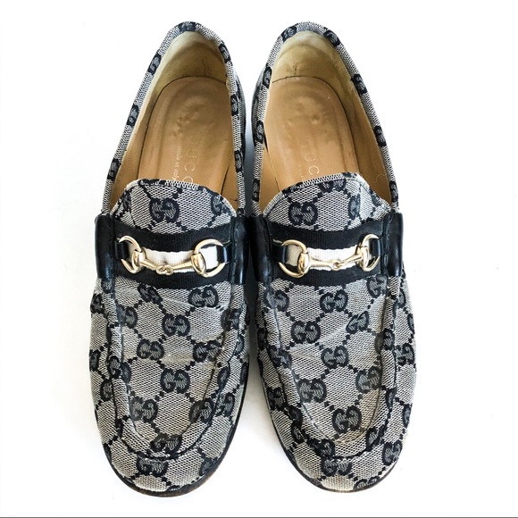 Gucci Shoes - {GUCCI} Signature Horsebit Logo Loafers